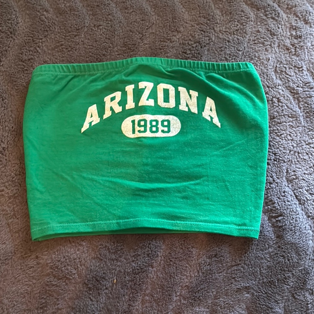 Full Tilt Green Tube Top